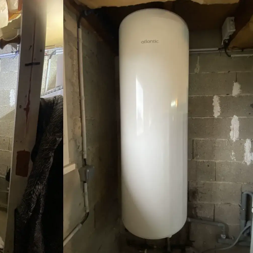 Changement d'un chauffe-eau