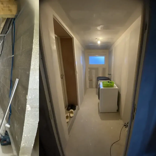 Aménagement d'une buanderie