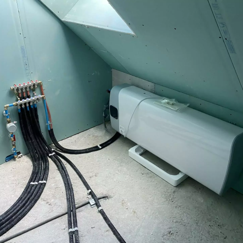 Création d'une nourrice avec réducteur de pression