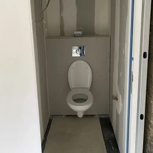 Pose toilettes WC suspendus