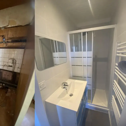 Rénovation d'une pièce d'eau complète