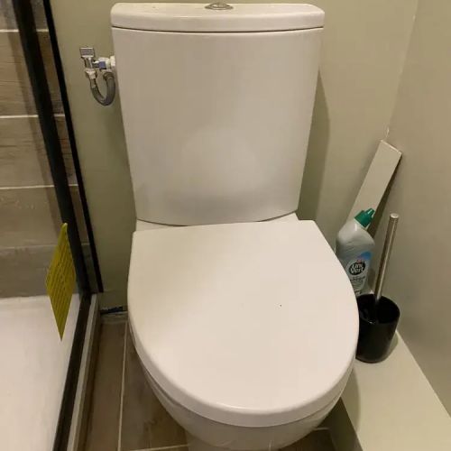 Mise en place WC posé